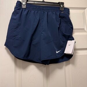 Nike Women's Navy Blue Shorts